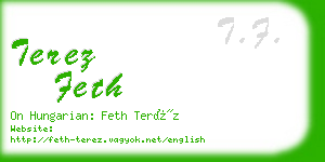 terez feth business card